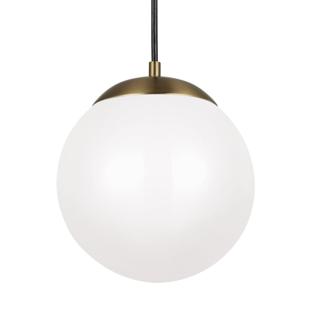 Visual Comfort Studio Leo - Hanging Globe 602093S-848 Pendant Light - Satin Brass