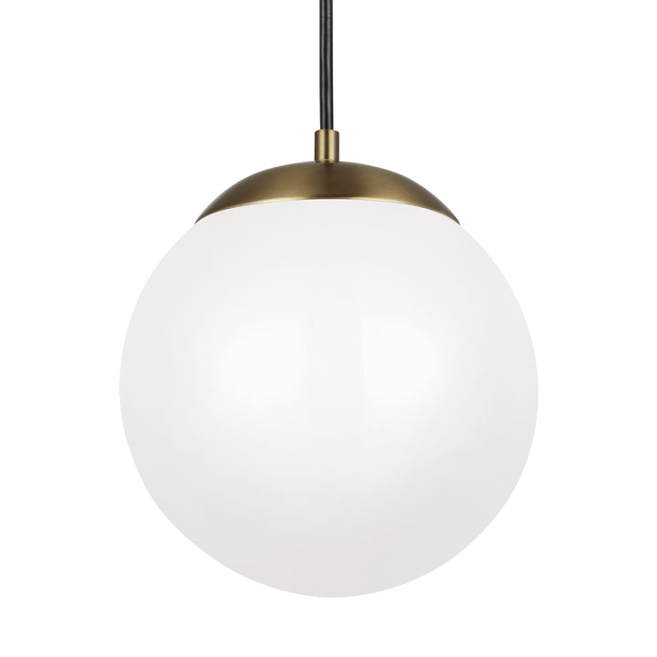 Visual Comfort Studio Leo - Hanging Globe 602093S-848 Pendant Light - Satin Brass
