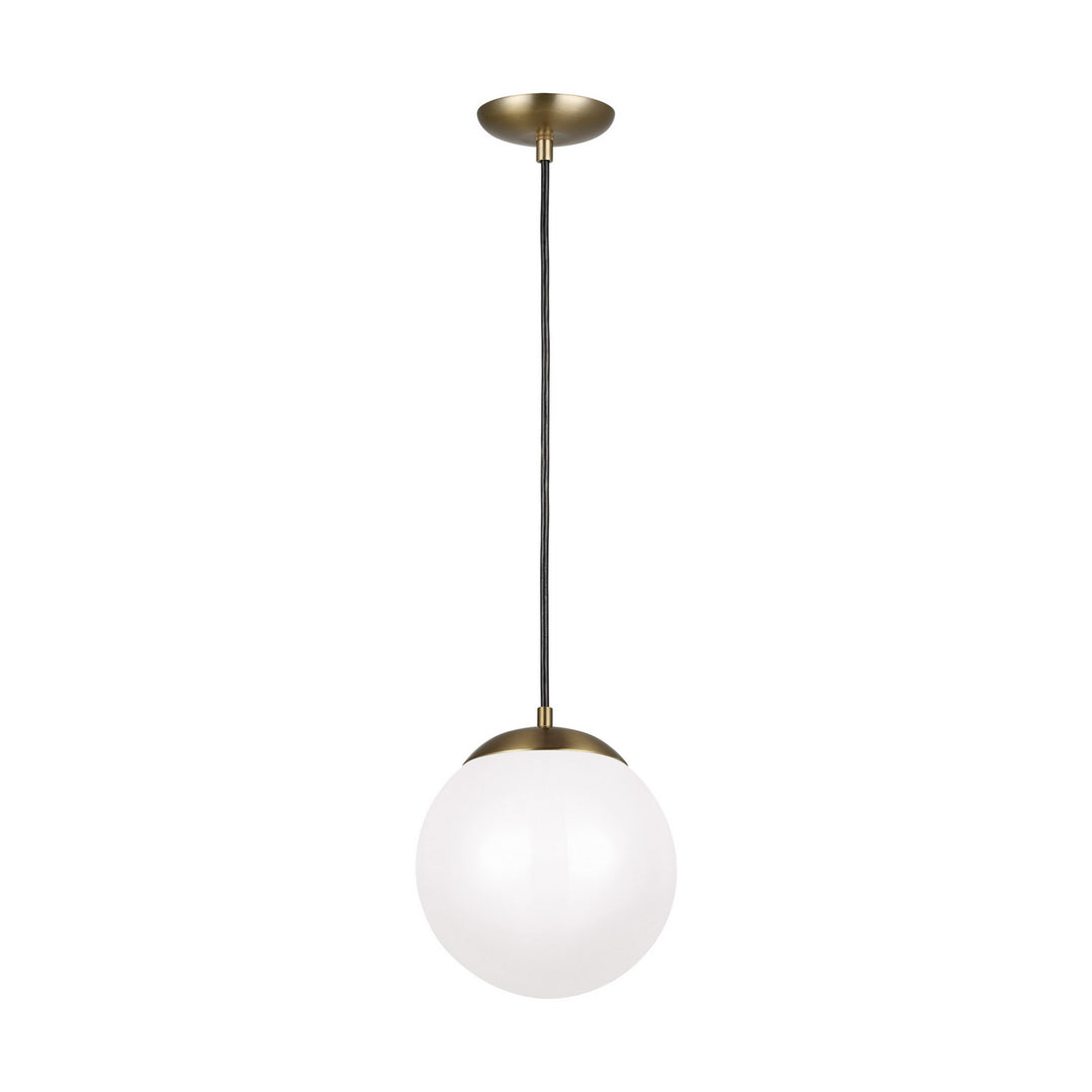 Visual Comfort Studio Leo - Hanging Globe 602093S-848 Pendant Light - Satin Brass
