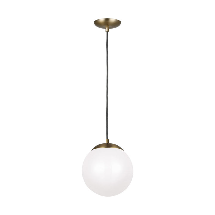 Visual Comfort Studio Leo - Hanging Globe 602093S-848 Pendant Light - Satin Brass