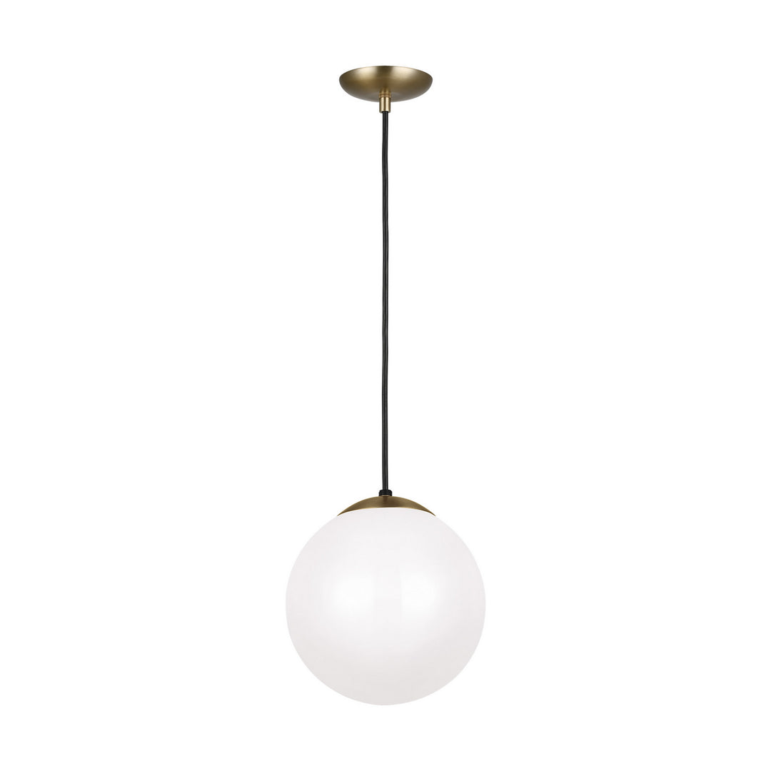 Visual Comfort Studio Leo - Hanging Globe 6020EN3-848 Pendant Light - Satin Brass