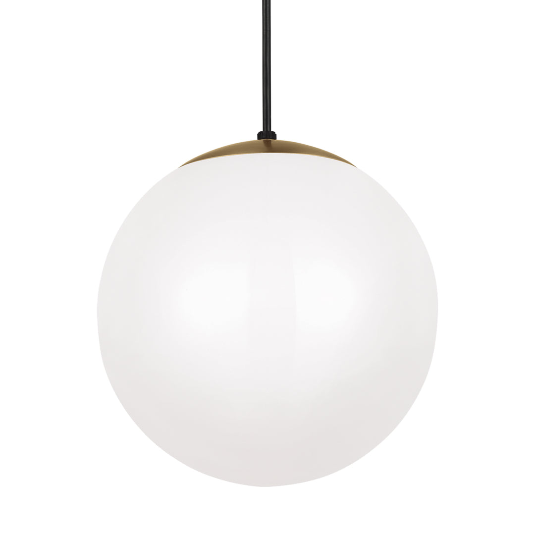 Visual Comfort Studio Leo - Hanging Globe 6022-848 Pendant Light - Satin Brass