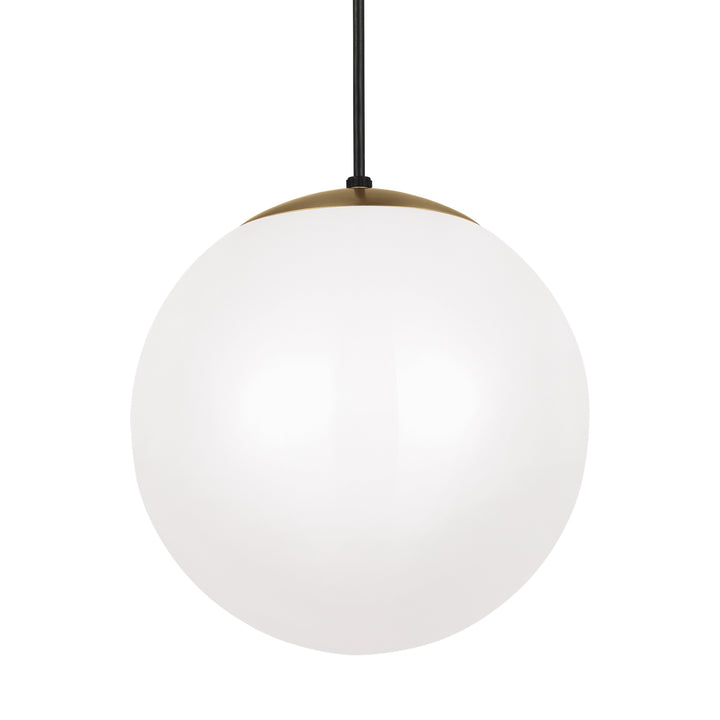 Visual Comfort Studio Leo - Hanging Globe 6022-848 Pendant Light - Satin Brass