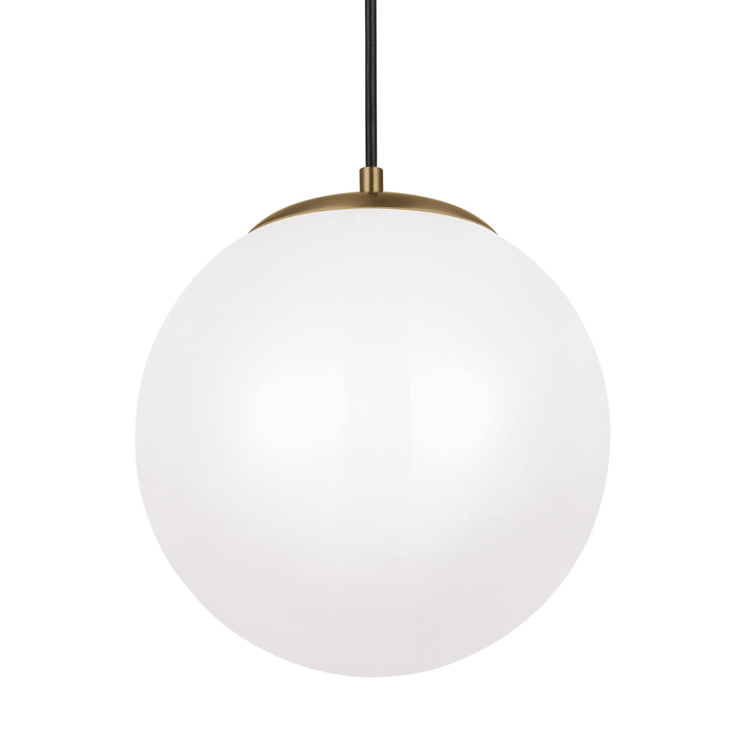 Visual Comfort Studio Leo - Hanging Globe 602293S-848 Pendant Light - Satin Brass