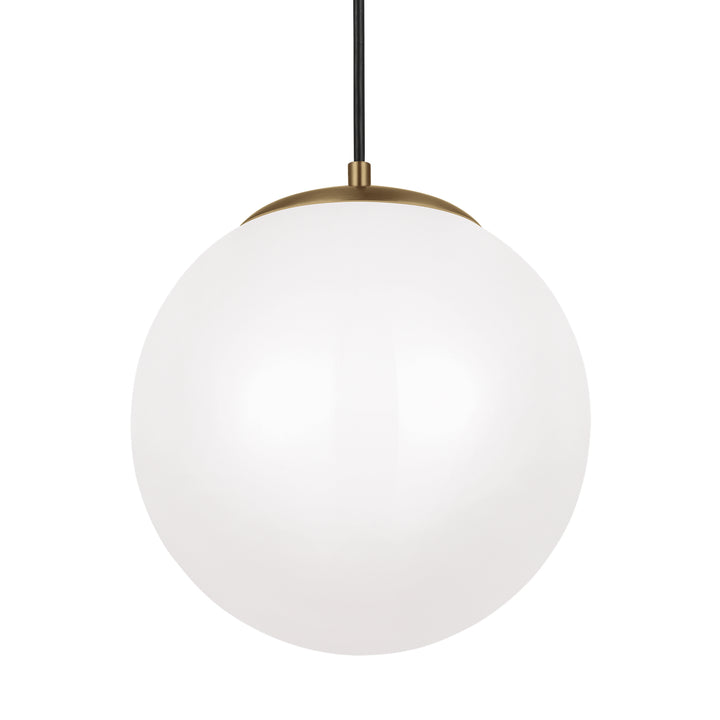 Visual Comfort Studio Leo - Hanging Globe 602293S-848 Pendant Light - Satin Brass