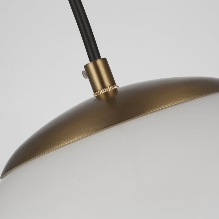Visual Comfort Studio Leo - Hanging Globe 602293S-848 Pendant Light - Satin Brass