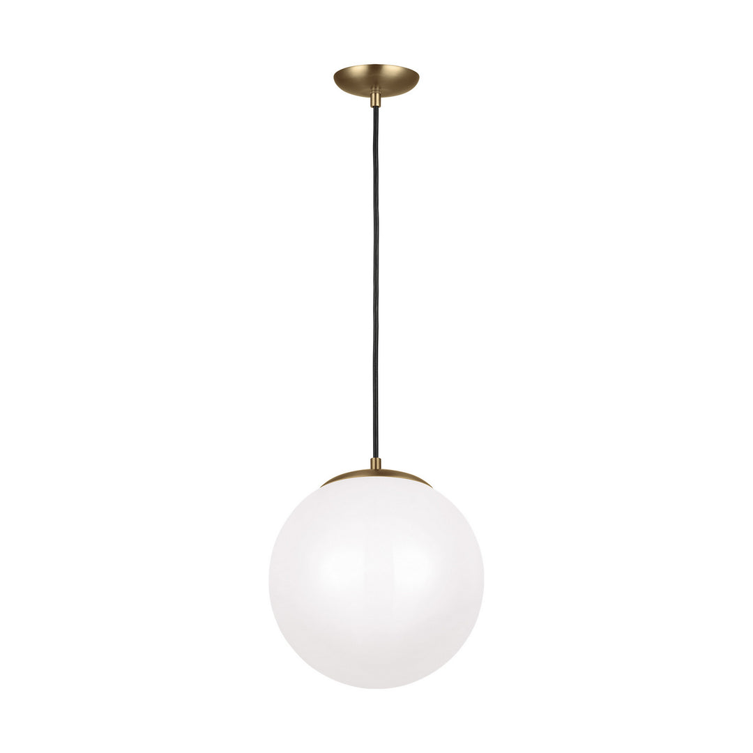Visual Comfort Studio Leo - Hanging Globe 602293S-848 Pendant Light - Satin Brass