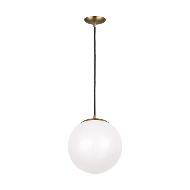 Visual Comfort Studio Leo - Hanging Globe 602293S-848 Pendant Light - Satin Brass