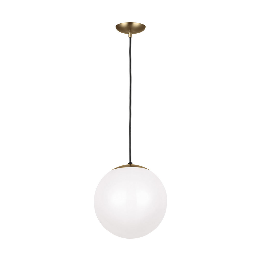 Visual Comfort Studio Leo - Hanging Globe 6022EN3-848 Pendant Light - Satin Brass