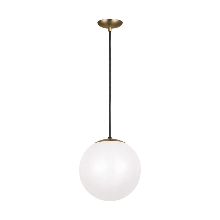 Visual Comfort Studio Leo - Hanging Globe 6022EN3-848 Pendant Light - Satin Brass