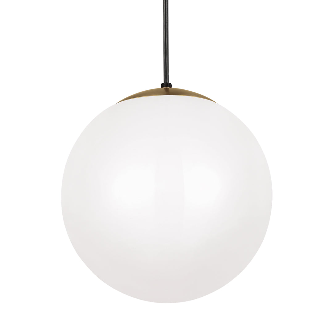 Visual Comfort Studio Leo - Hanging Globe 6024-848 Pendant Light - Satin Brass