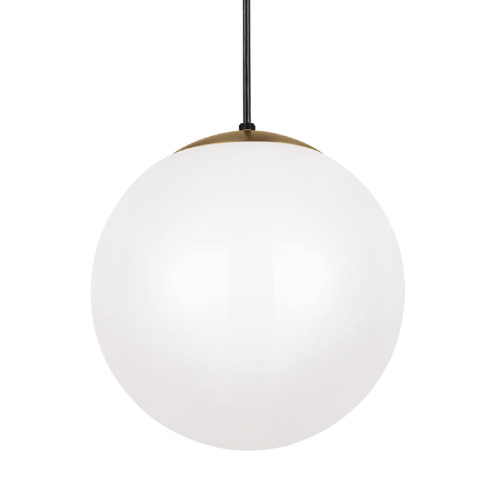 Visual Comfort Studio Leo - Hanging Globe 6024EN3-848 Pendant Light - Satin Brass