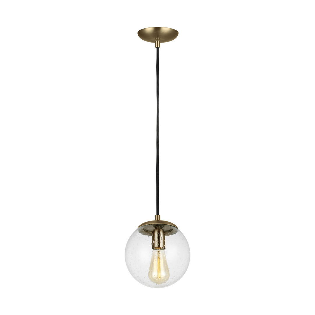 Visual Comfort Studio Leo - Hanging Globe 6501801-848 Pendant Light - Satin Brass