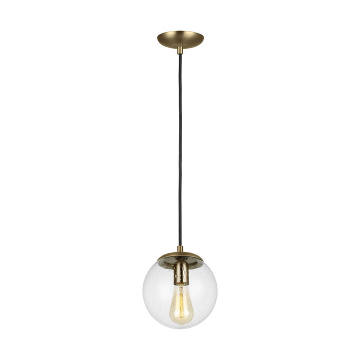 Visual Comfort Studio Leo - Hanging Globe 6501801-848 Pendant Light - Satin Brass