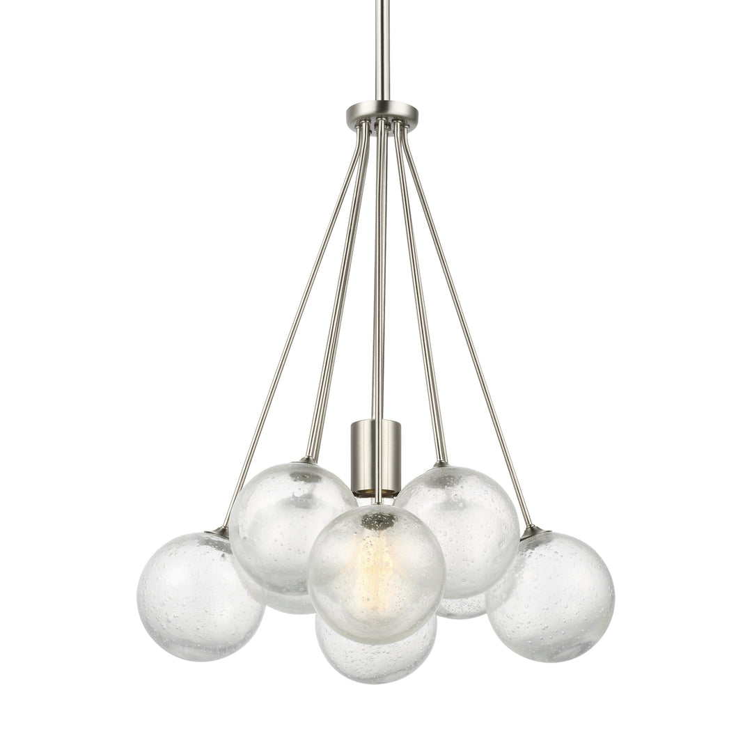 Visual Comfort Studio Bronzeville 6514301-962 Chandelier Light - Brushed Nickel