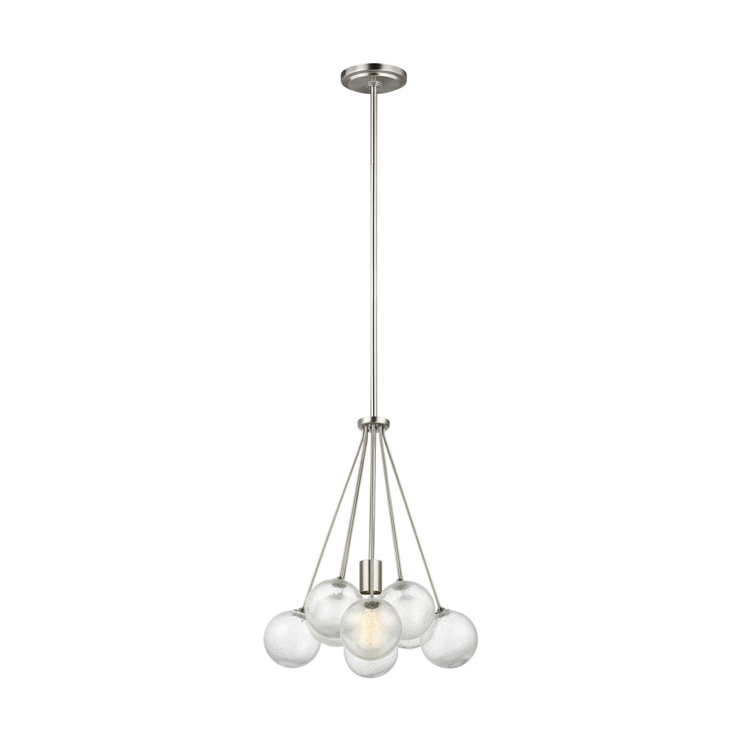 Visual Comfort Studio Bronzeville 6514301-962 Chandelier Light - Brushed Nickel