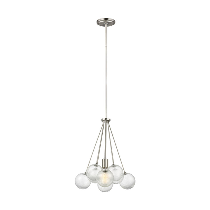 Visual Comfort Studio Bronzeville 6514301-962 Chandelier Light - Brushed Nickel