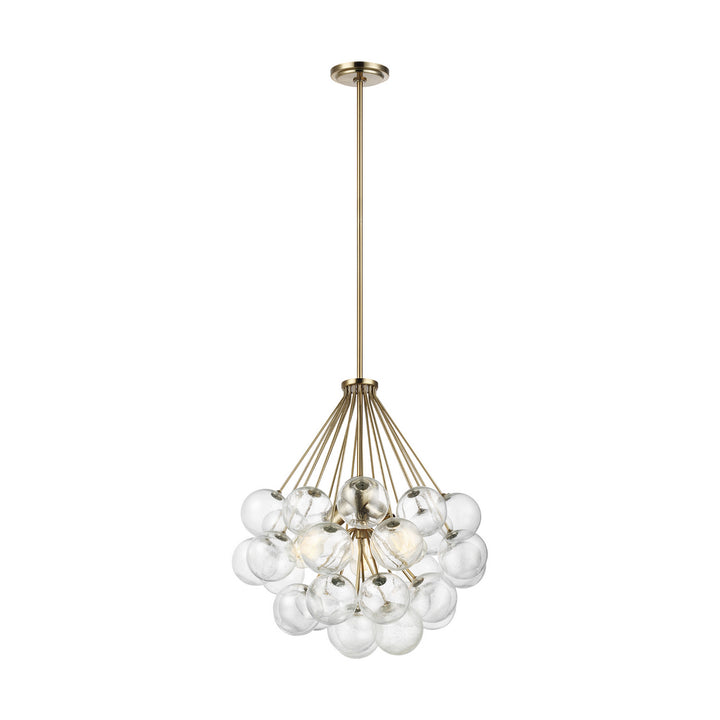 Visual Comfort Studio Bronzeville 6514303-848 Chandelier Light - Satin Brass
