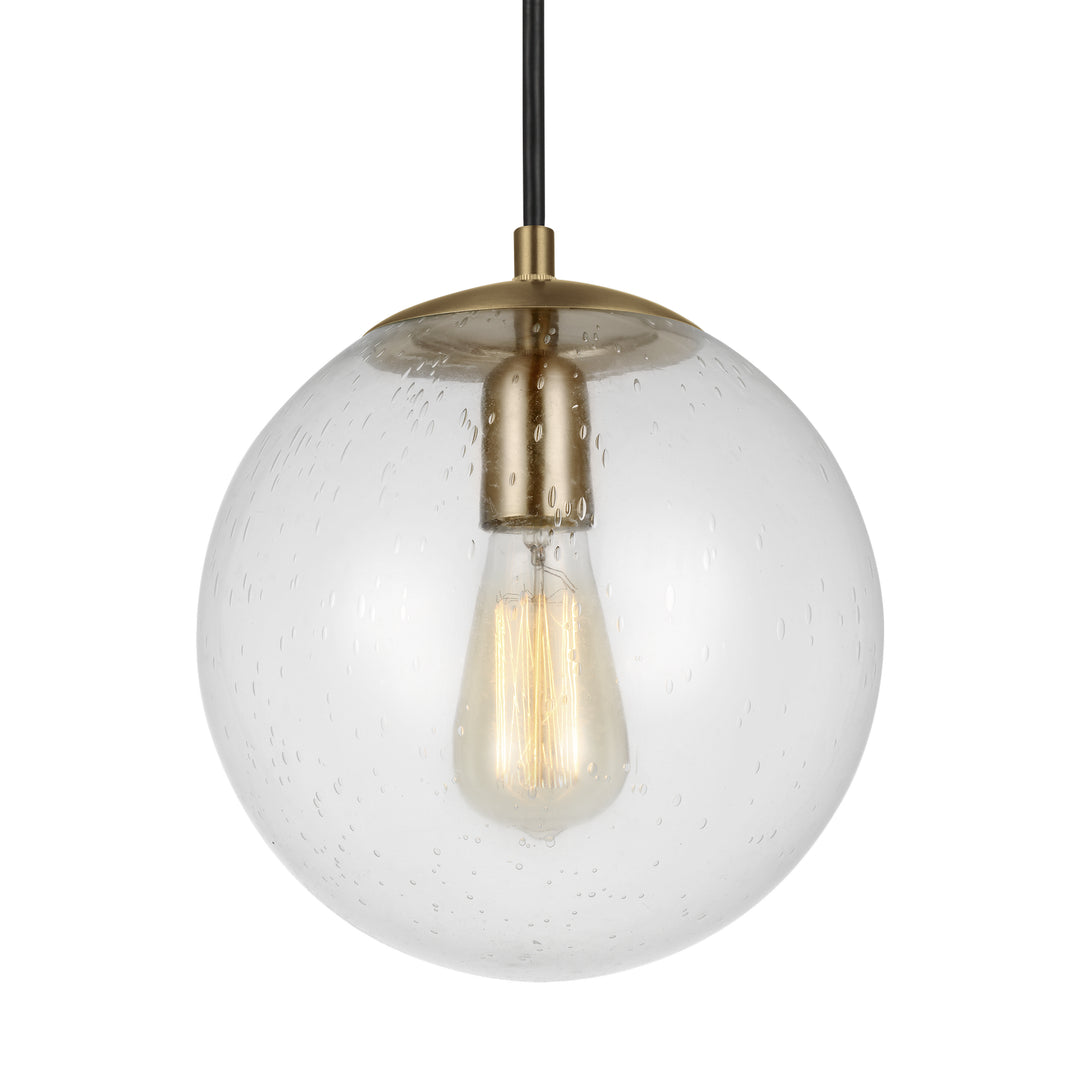 Visual Comfort Studio Leo - Hanging Globe 6601801-848 Pendant Light - Satin Brass