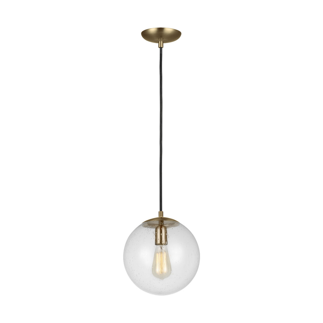 Visual Comfort Studio Leo - Hanging Globe 6601801-848 Pendant Light - Satin Brass