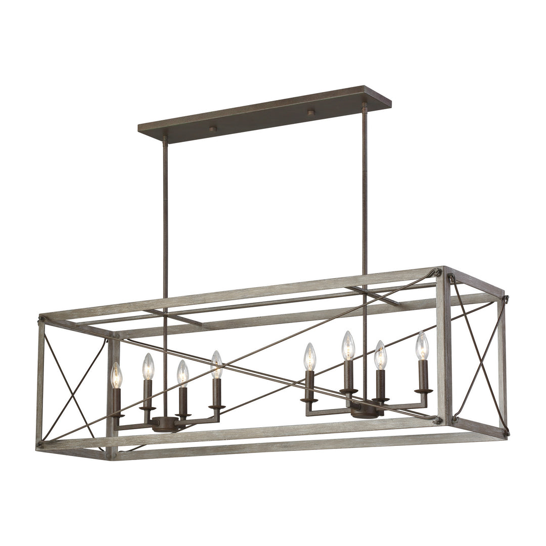 Visual Comfort Studio Thornwood 6626308EN-872 Pendant Light - Washed Pine