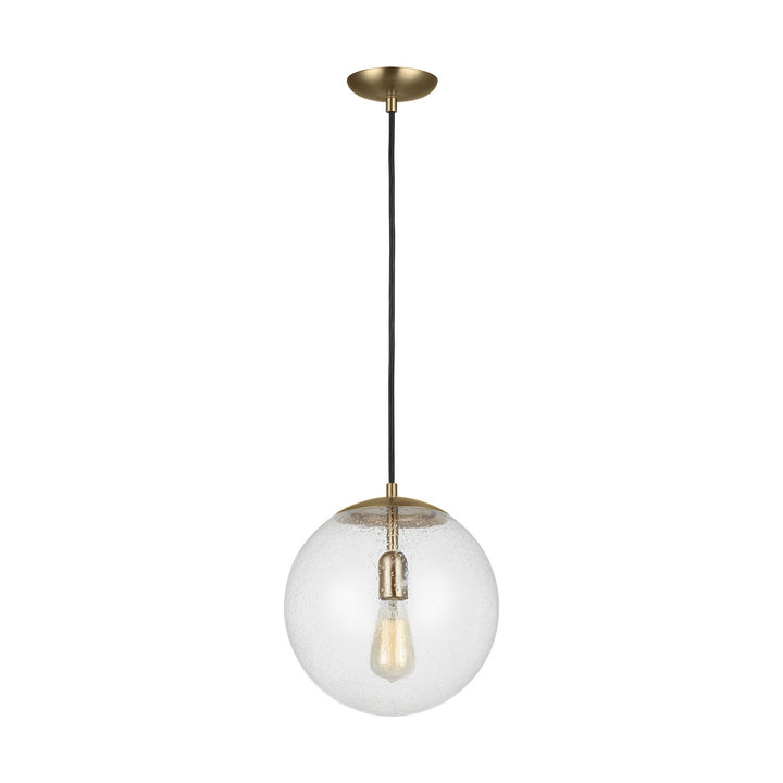 Visual Comfort Studio Leo - Hanging Globe 6701801-848 Pendant Light - Satin Brass