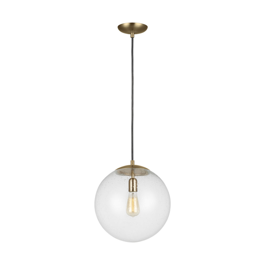 Visual Comfort Studio Leo - Hanging Globe 6801801-848 Pendant Light - Satin Brass