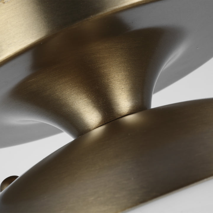 Visual Comfort Studio Leo - Hanging Globe 7518EN3-848 Ceiling Light - Satin Brass