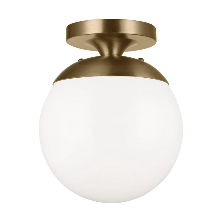 Visual Comfort Studio Leo - Hanging Globe 7518EN3-848 Ceiling Light - Satin Brass