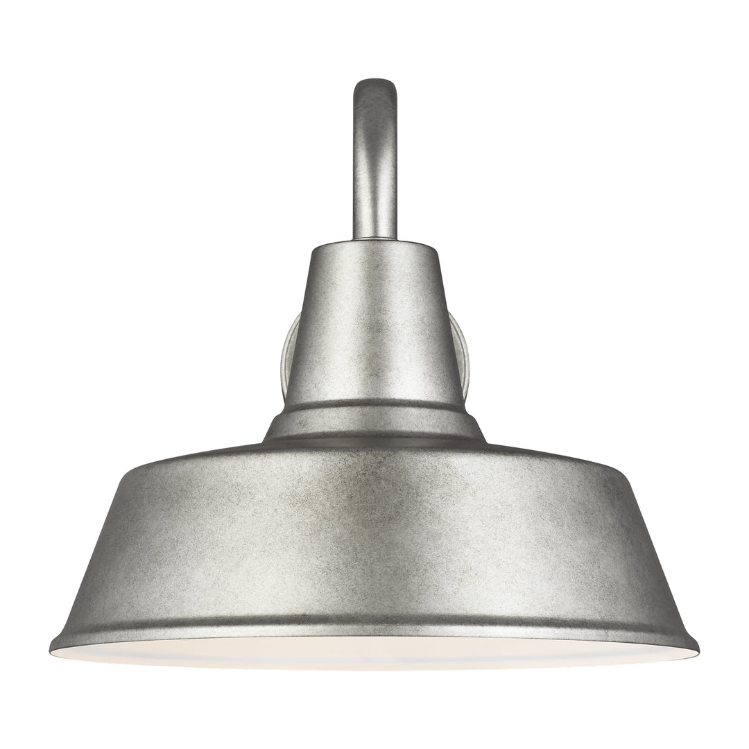 Visual Comfort Studio 8737401-57 Barn Light One Light Outdoor Wall Lantern Outdoor Pewter, Nickel, Silver