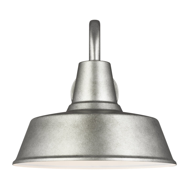 Visual Comfort Studio 8737401-57 Barn Light One Light Outdoor Wall Lantern Outdoor Pewter, Nickel, Silver