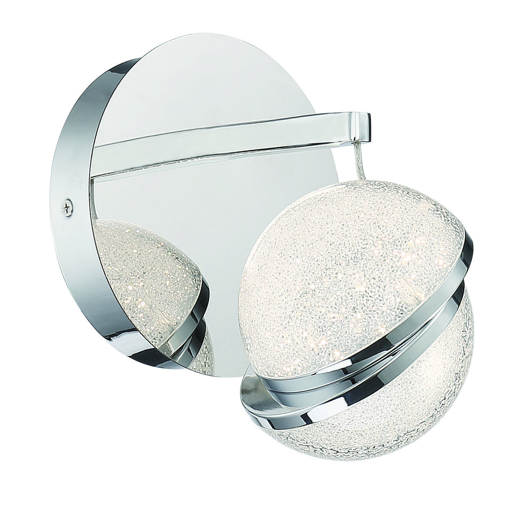 George Kovacs Silver Slice P1431-077-L Wall Light - Chrome