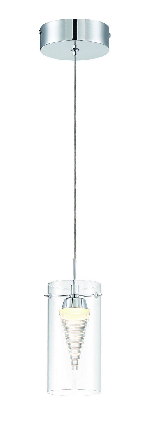 George Kovacs Funnel Cloud P20-077-L Pendant Light - Chrome