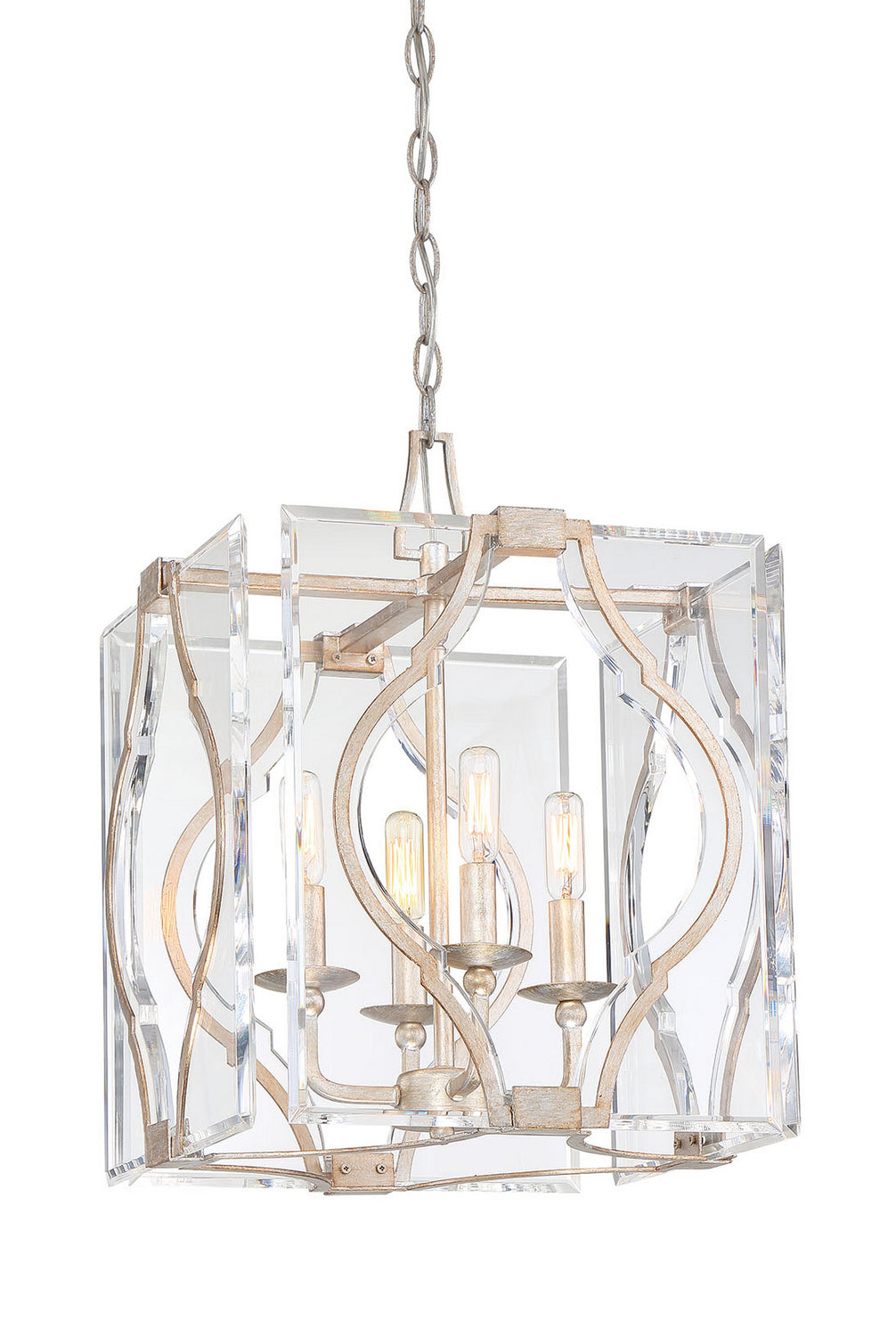Metropolitan Brenton Cove N7763-683 Pendant Light - Gold Mist Gold Leaf
