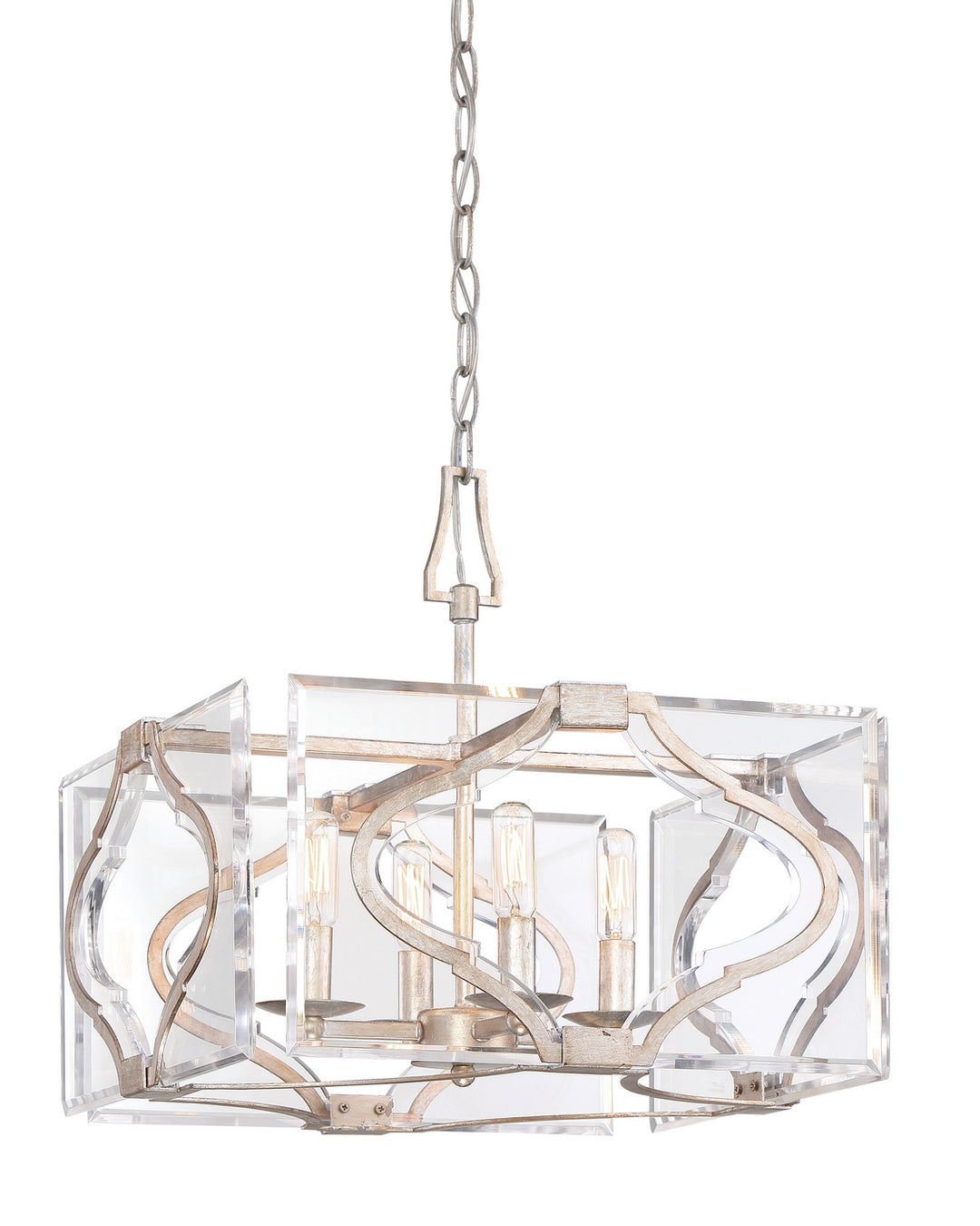 Metropolitan Brenton Cove N7764-683 Ceiling Light - Gold Mist Gold Leaf