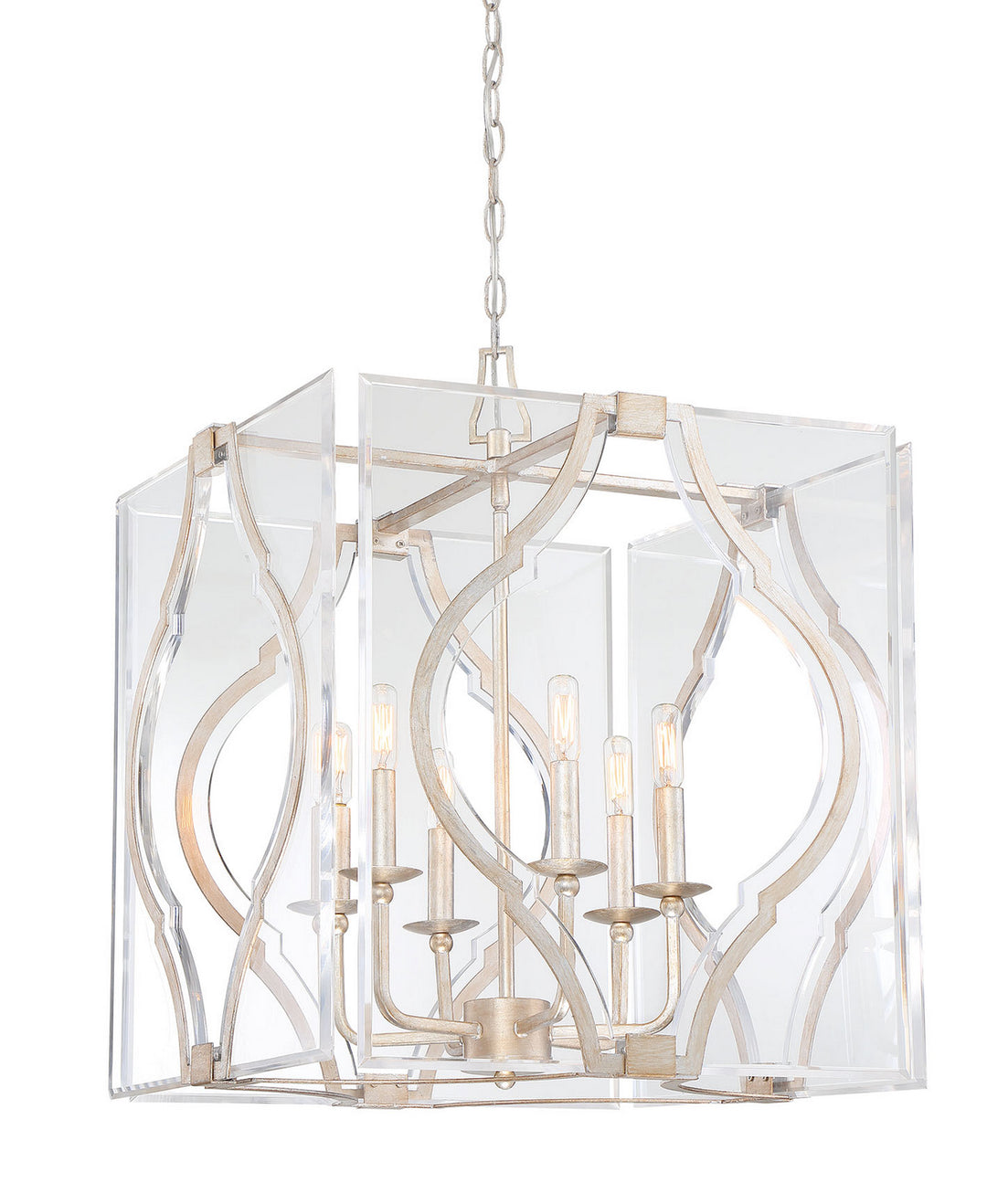 Metropolitan Brenton Cove N7767-683 Pendant Light - Gold Mist Gold Leaf