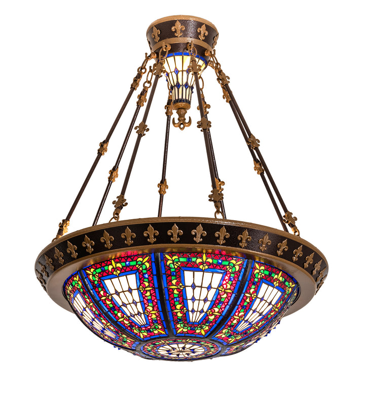 Meyda Tiffany Fleur-De-Lis 115301 Pendant Light -