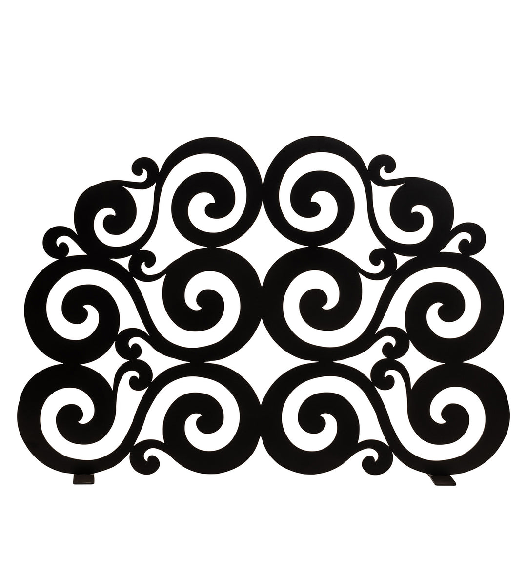 Meyda Tiffany Lighting 162739 Tempest Fireplace Screen Home Decor Bronze / Dark