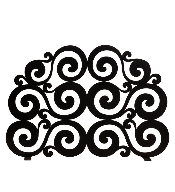 Meyda Tiffany Lighting 162739 Tempest Fireplace Screen Home Decor Bronze / Dark