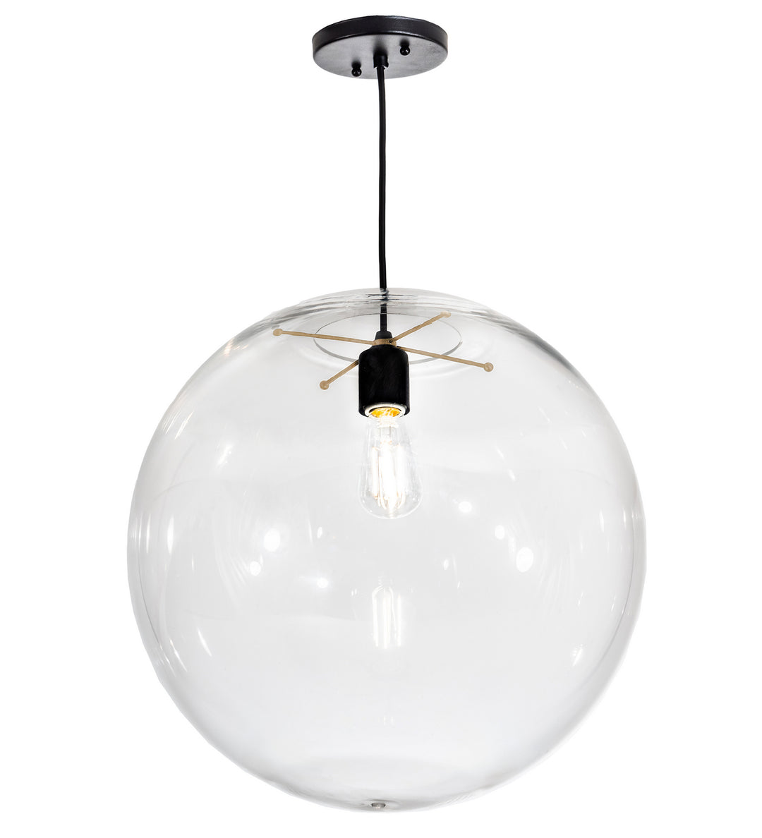Meyda Tiffany Bola 195612 Pendant Light - Brushed Nickel