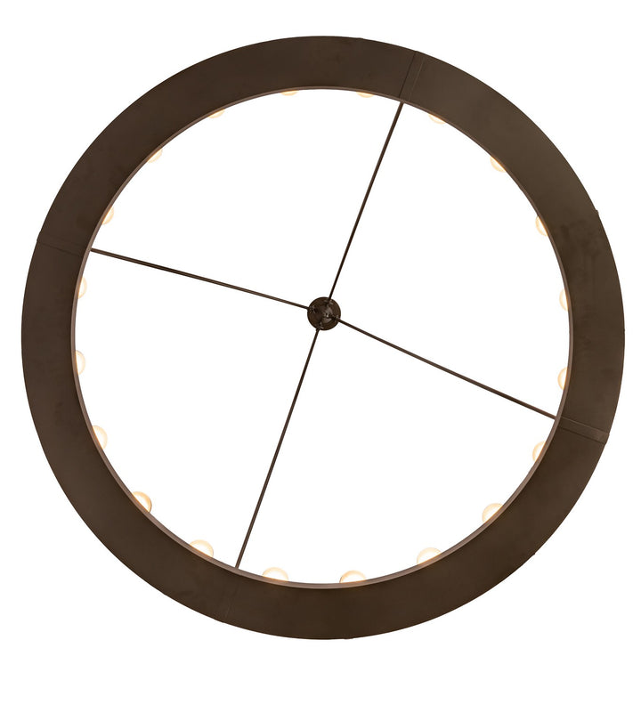 Meyda Tiffany Loxley 211438 Chandelier Light - Oil Rubbed Bronze