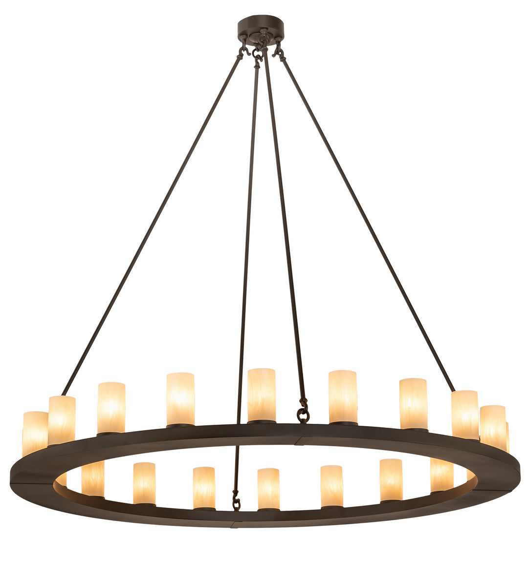 Meyda Tiffany Loxley 211438 Chandelier Light - Oil Rubbed Bronze