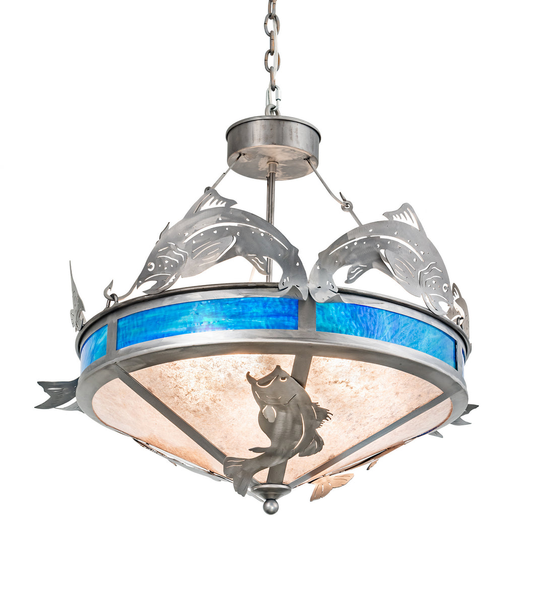 Meyda Tiffany Catch Of The Day 212869 Pendant Light - Steel