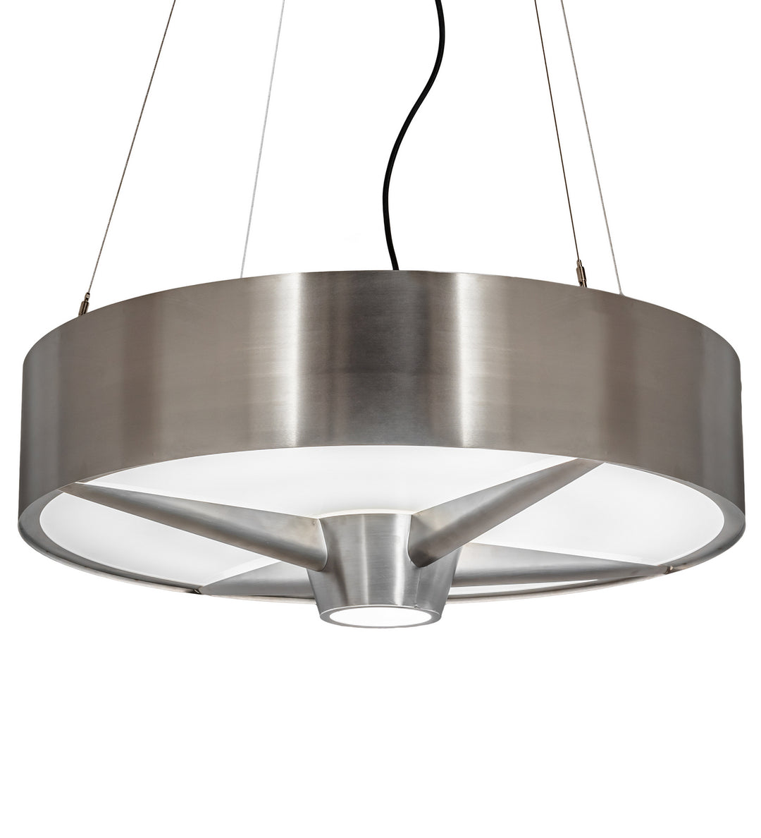 Meyda Tiffany Earheart 213232 Pendant Light - Stainless Steel