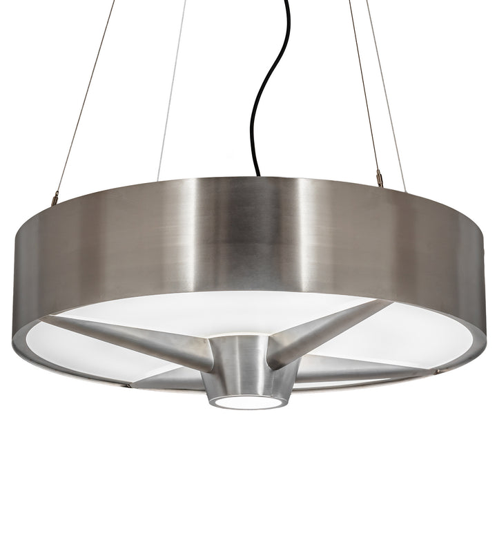 Meyda Tiffany Earheart 213232 Pendant Light - Stainless Steel
