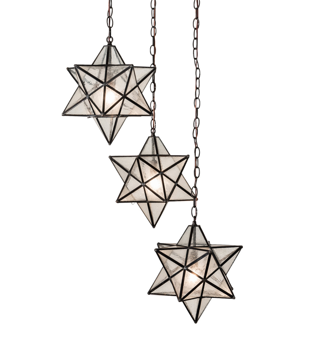 Meyda Tiffany Moravian Star 213235 Pendant Light - Oil Rubbed Bronze