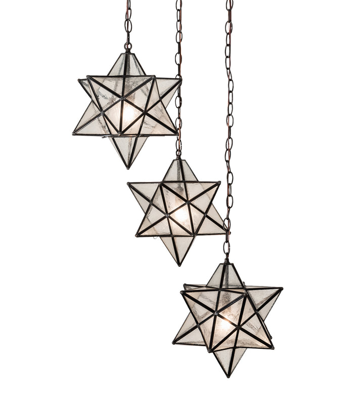 Meyda Tiffany Moravian Star 213235 Pendant Light - Oil Rubbed Bronze