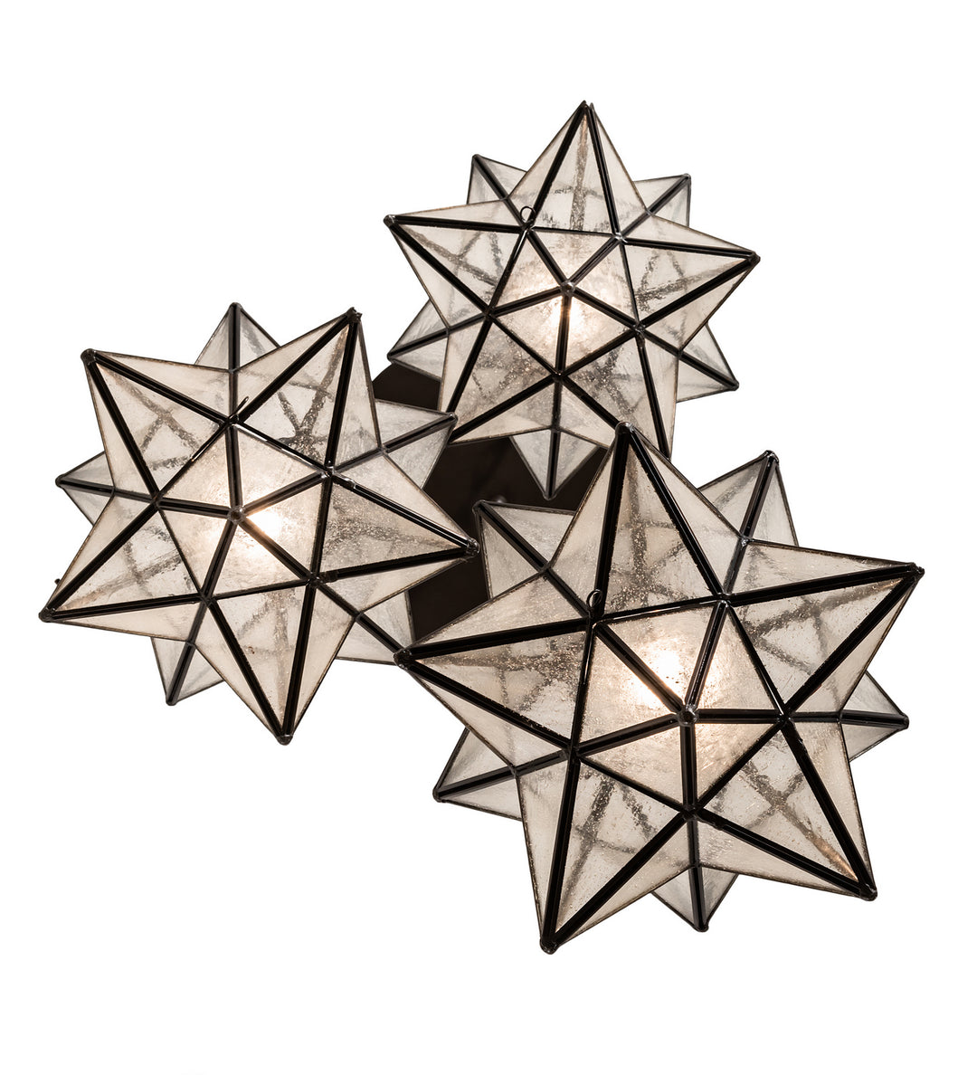 Meyda Tiffany Moravian Star 213235 Pendant Light - Oil Rubbed Bronze