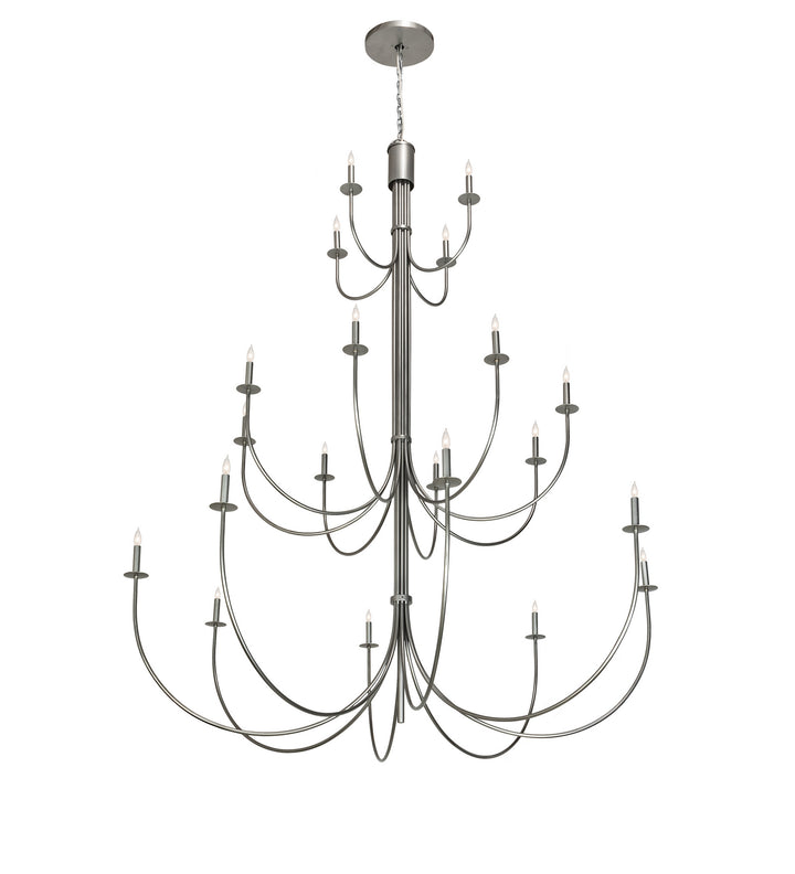 Meyda Tiffany Cheal 213325 Chandelier Light - Nickel
