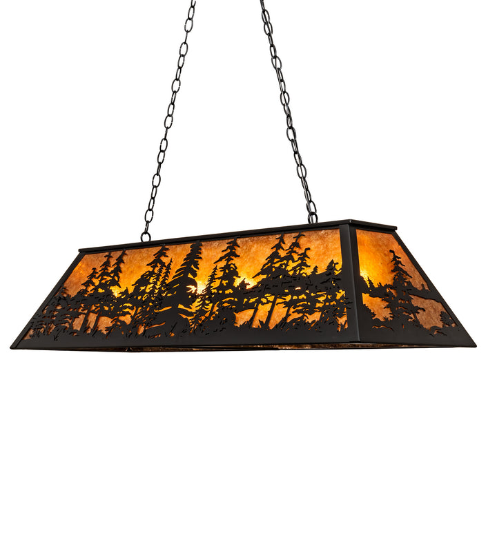 Meyda Tiffany Tall Pines 213419 Pendant Light - Wrought Iron